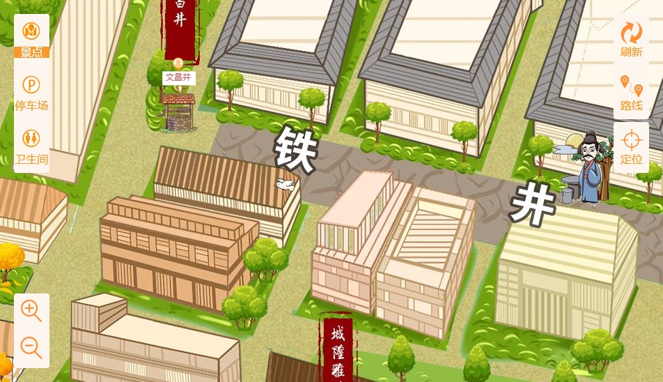 响水智慧景区：手绘地图与语音导览的完美融合